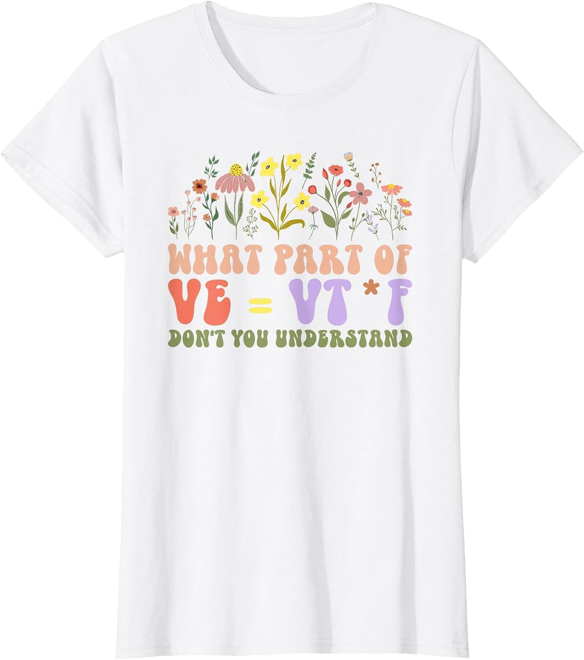 Respiratory Therapist Respiratory Therapy RT Groovy T-Shirt - White