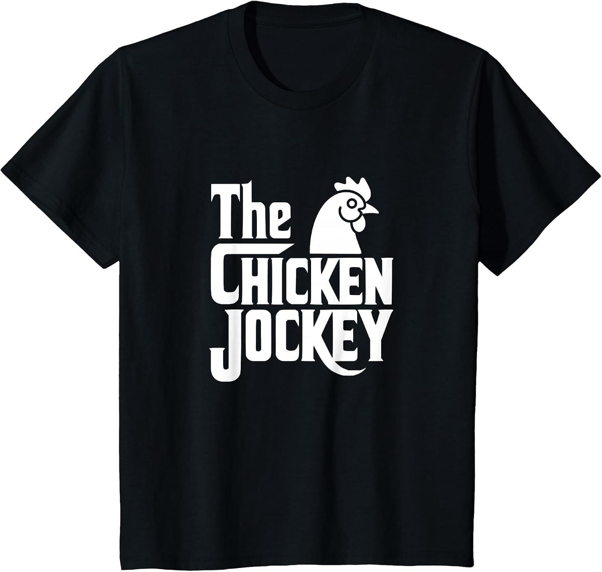 The Chicken Jockey T-Shirt - Black
