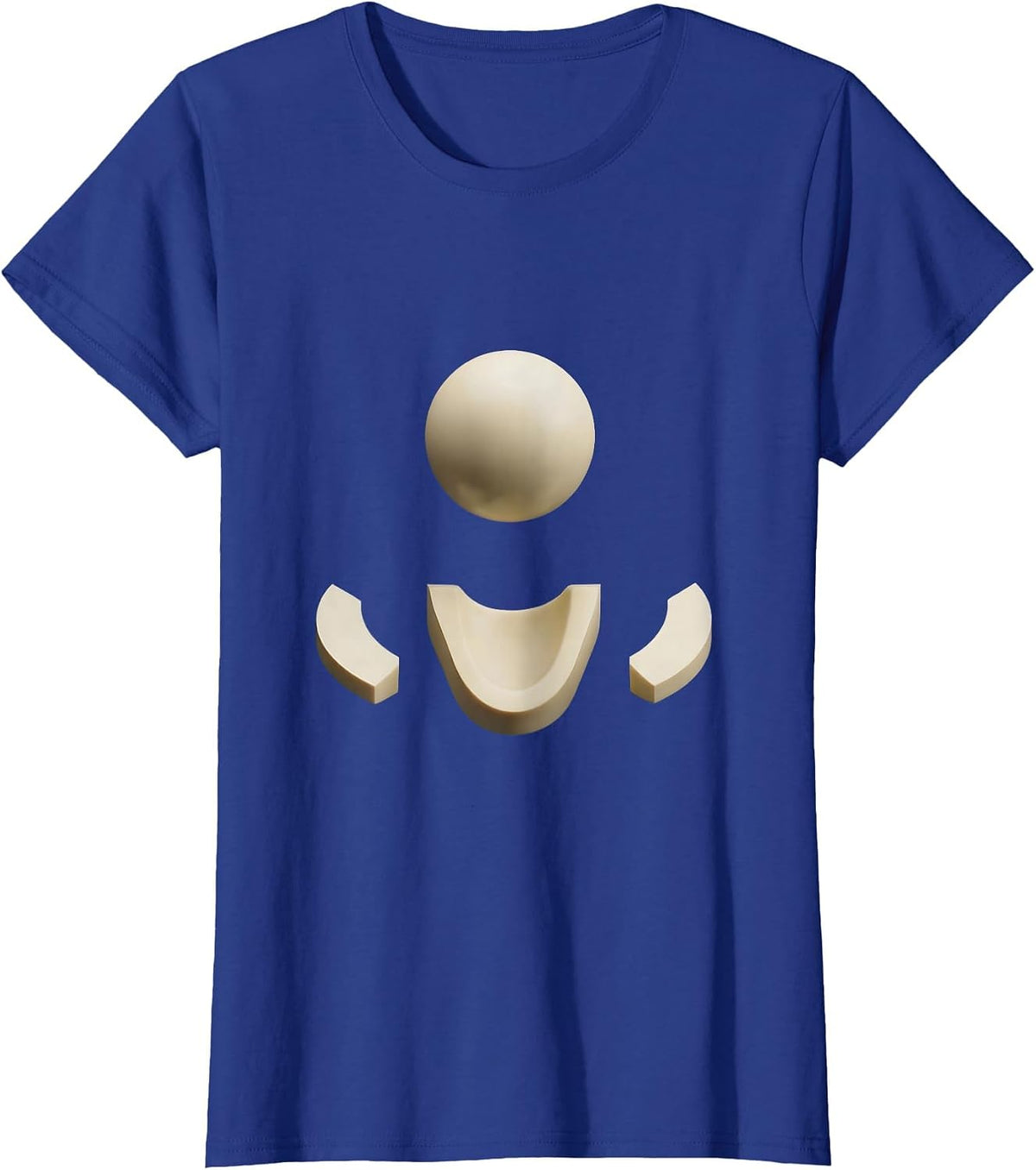 Women's Shoulder Joint Exploded Diagram Physical Therapy T-Shirt - Royal Blue