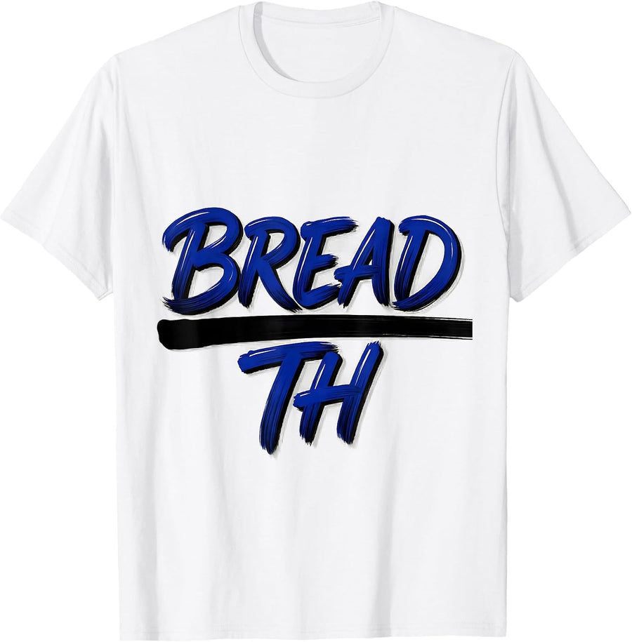 Men's Bread-th Dyslexia Teacher Humor SPED Specialist T-Shirt - White