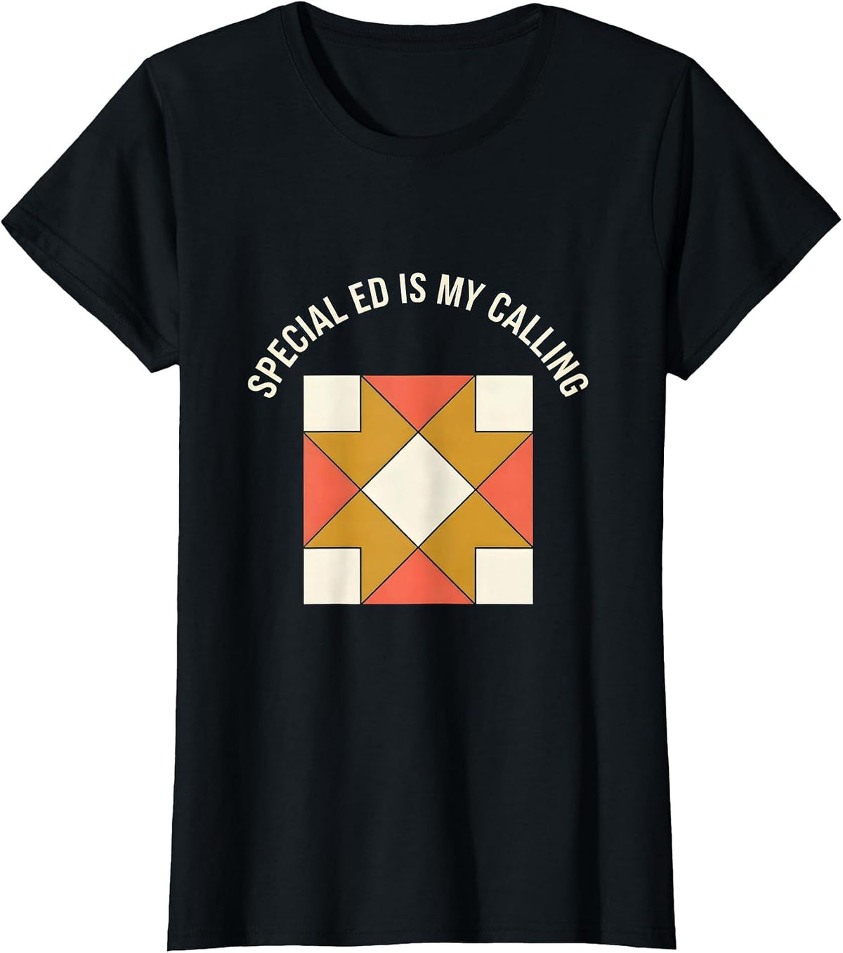 Special Ed Is My Calling Sped Teacher Design T-Shirt - Black