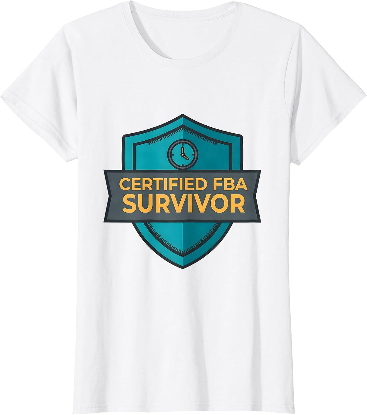 Certified FBA Survivor Funny Special Education Teacher SPED T-Shirt - White