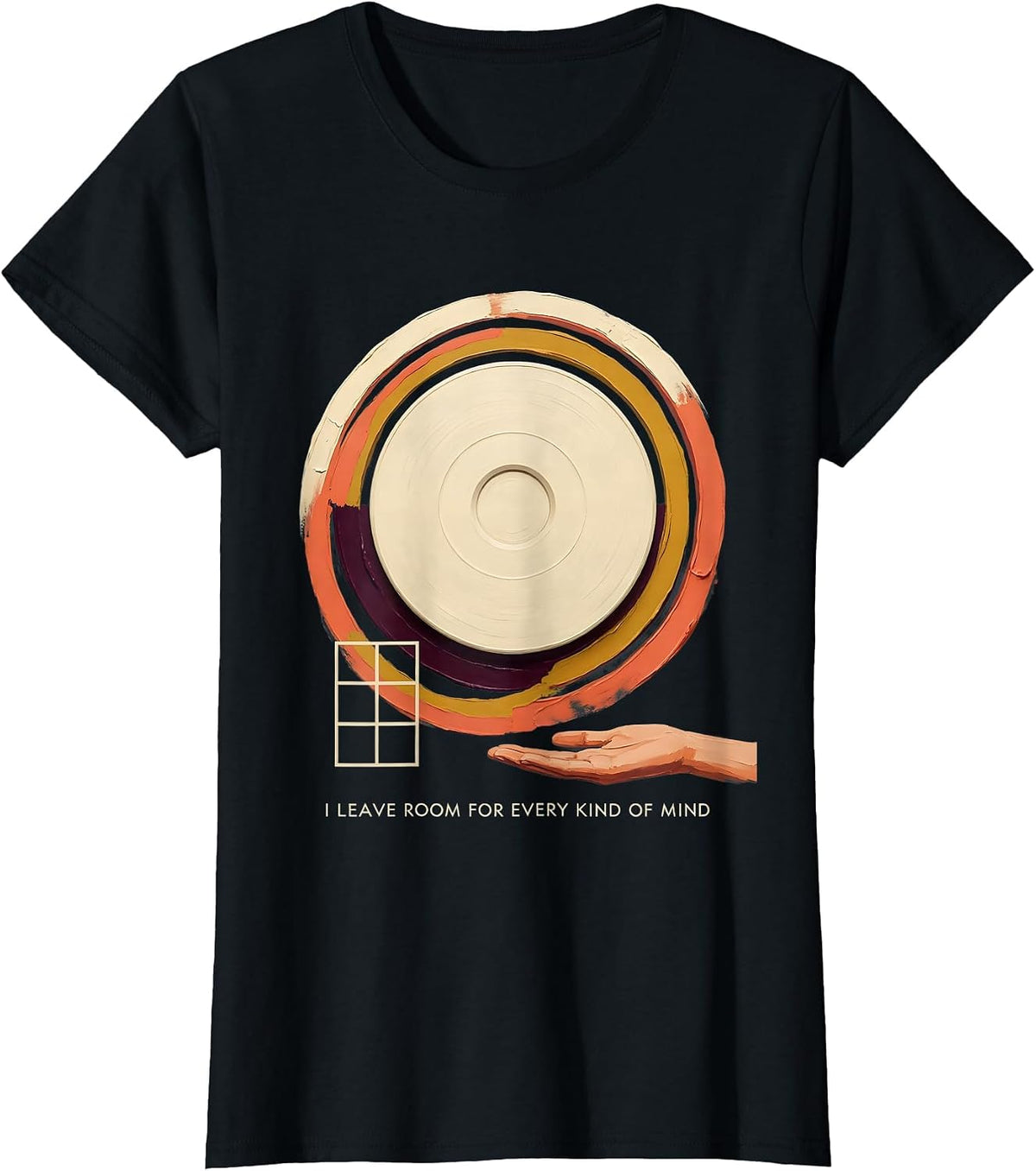 I Leave Room For Every Kind Of Mind Inclusive Special T-Shirt - Black