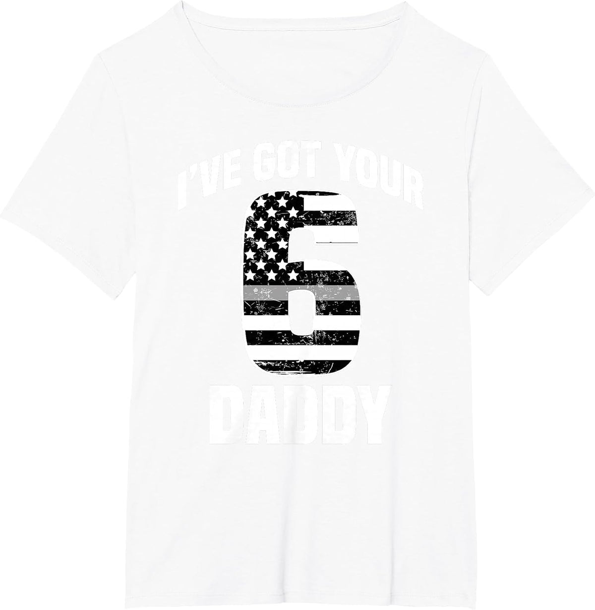 I Got Your 6 Daddy Correctional Officer Family Support Shirt T-Shirt - White