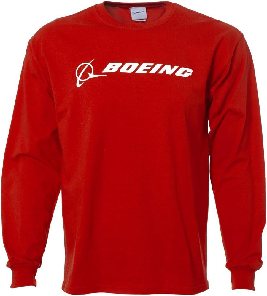 Signature T-Shirt Long Sleeve; COL: - Red