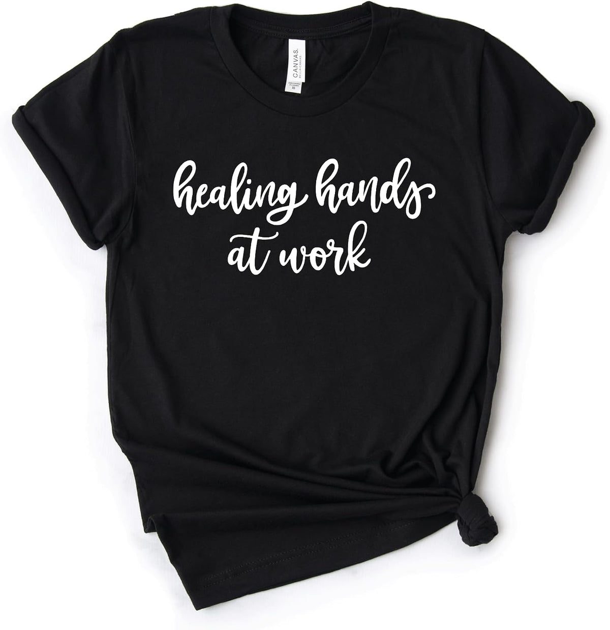 Massage Therapist Shirt, Massage Therapist Tee, Chiropractor Gift, Chiropractic, Bella Canvas® Soft-Feel Unisex Tee - Black