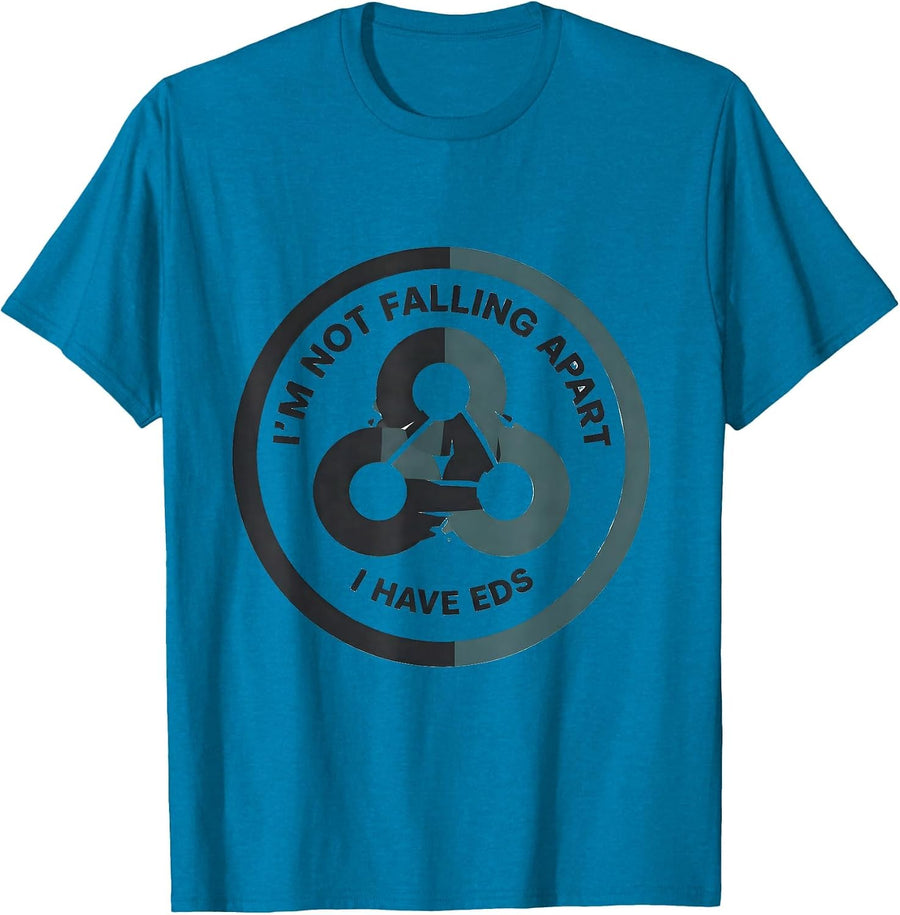 I'm Not Falling Apart I Have EDS Funny Chronic Illness T-Shirt - Sapphire Blue