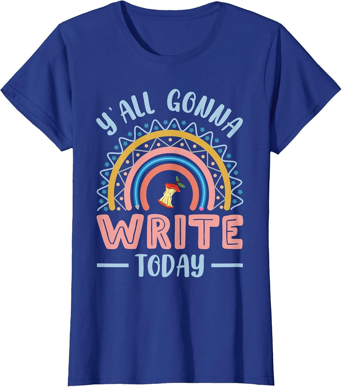 ELA English Teacher T-Shirt - Royal Blue