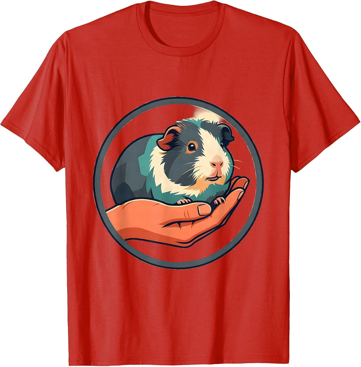 Men's Guinea Pig Lover Cute Pet Owner Humor T-Shirt - Red