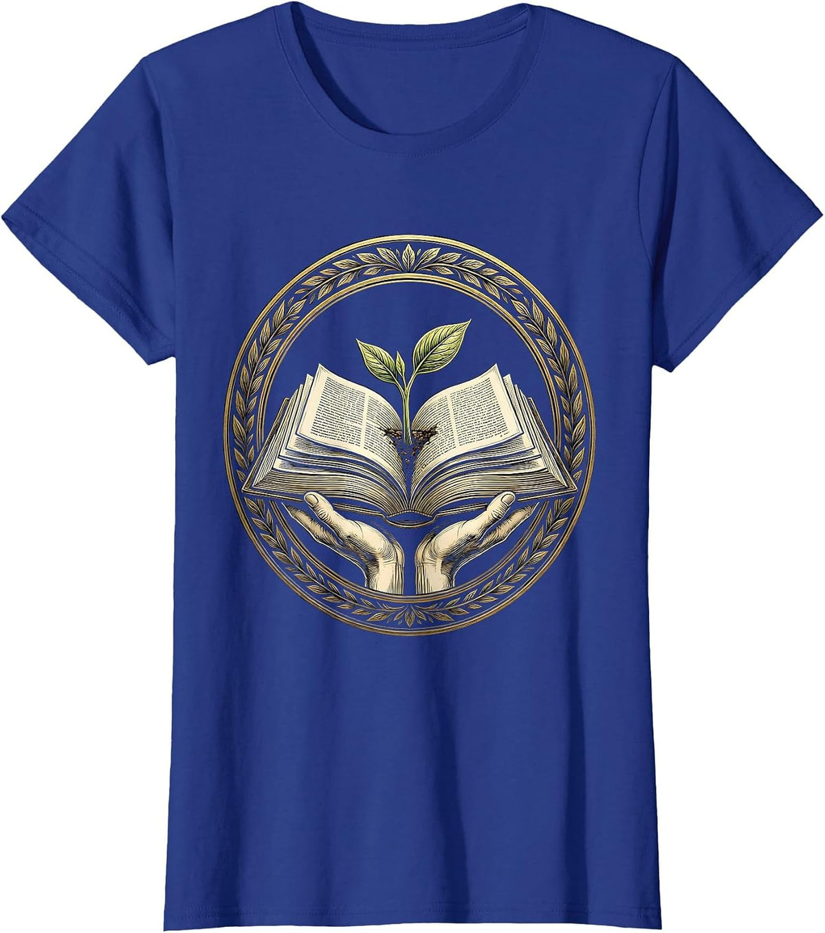 Women's Special Education Teacher Growing Minds Gift T-Shirt - Royal Blue