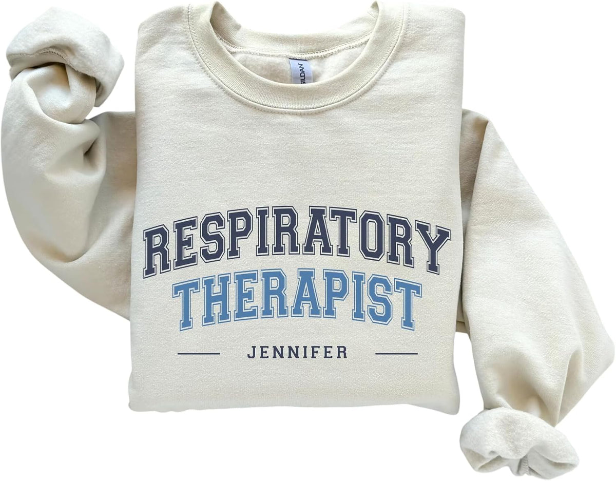 DILYPOD Personalized Nurse Sweatshirt for Women, Custom RN Crewneck for Registered Nurse, Nurses Graduation Gift -