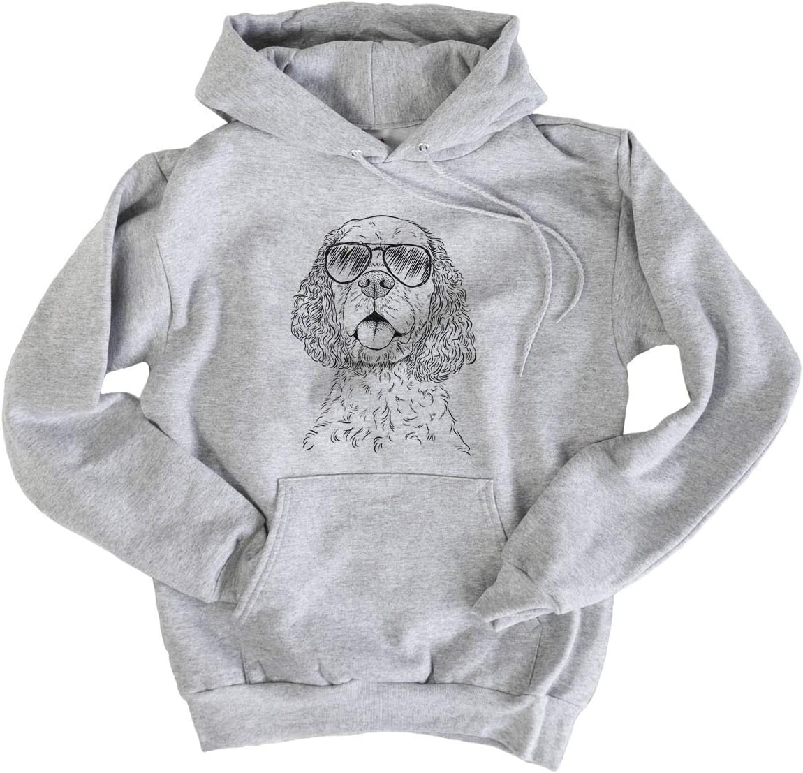 Aviator Baxter the American Cocker Spaniel Dog Triblend T-Shirt - Pullover Hoodie Sweatshirt