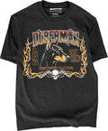BABATEES Doberman - U.S.A. Brand Cotton Black Tshirt - Doberman 61k