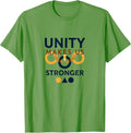 Unity Makes Us Stronger Inauguration Design T-Shirt - Grass Green