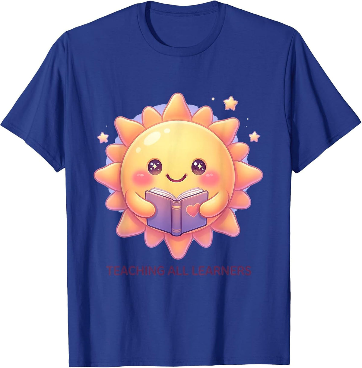 Teaching All Learners Special Education Teacher Design T-Shirt - Royal Blue