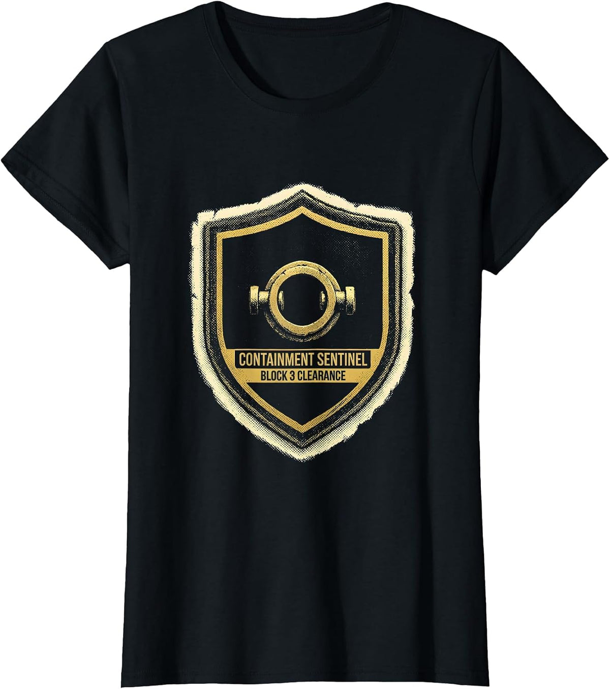 Women's Containment Sentinel — Block 3 Clearance SCP Fan T-Shirt - Black