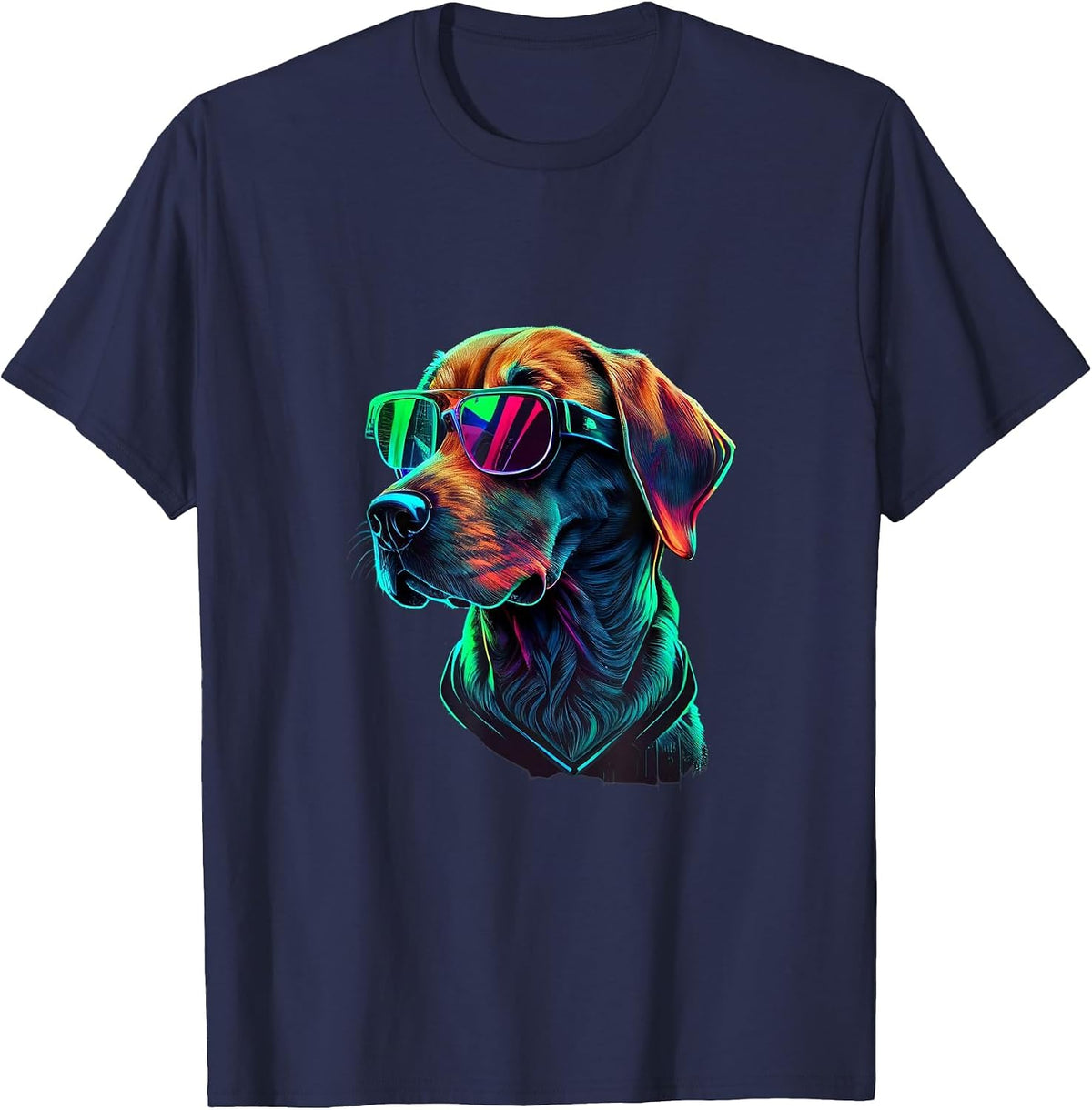 Rhodesian Ridgeback Dogs Rhodesian Ridgebacks T-Shirt - Navy Blue