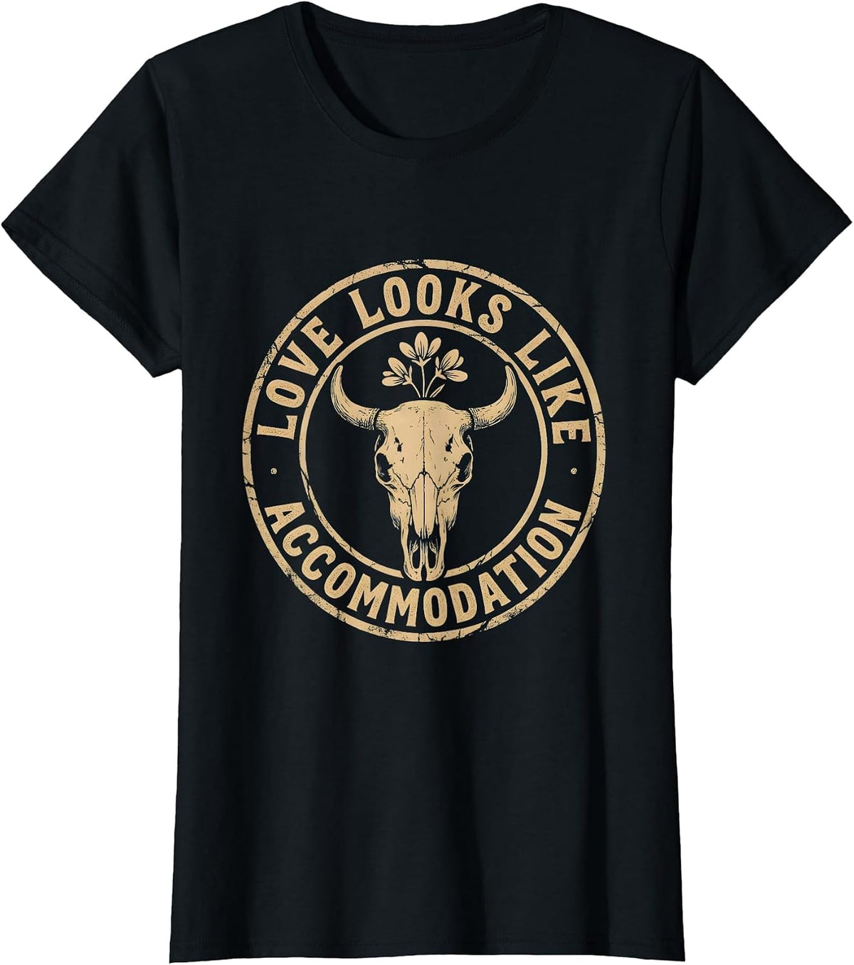 Love Looks Like Accommodation Sped Teacher T-Shirt - Black
