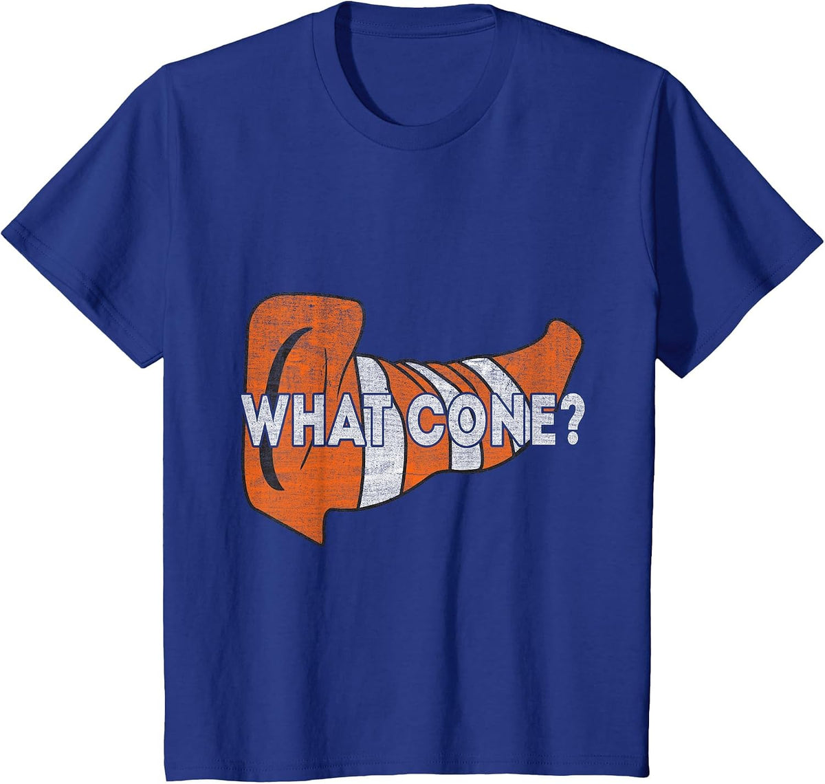 What Cone I Cone Racing Design Autocross T-Shirt - Royal Blue