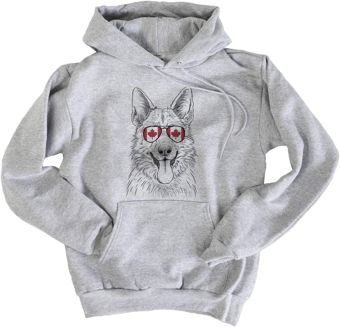 Canadian Grace the German Shepherd Dog Triblend T-Shirt - Pullover Hoodie Sweatshirt