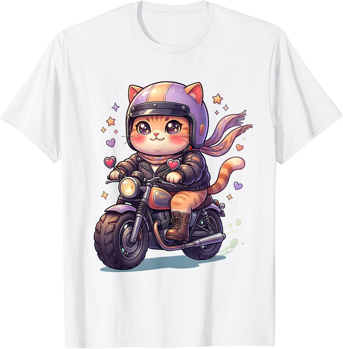 Cool Aunt Vintage Motorcycle Rider Graphic Tee T-Shirt - White