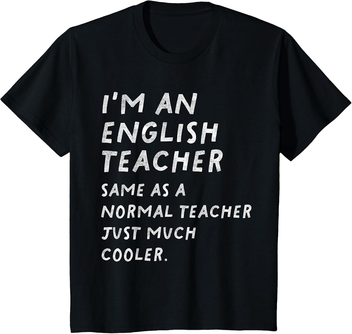 English Teacher Definition Funny T-Shirt - Black