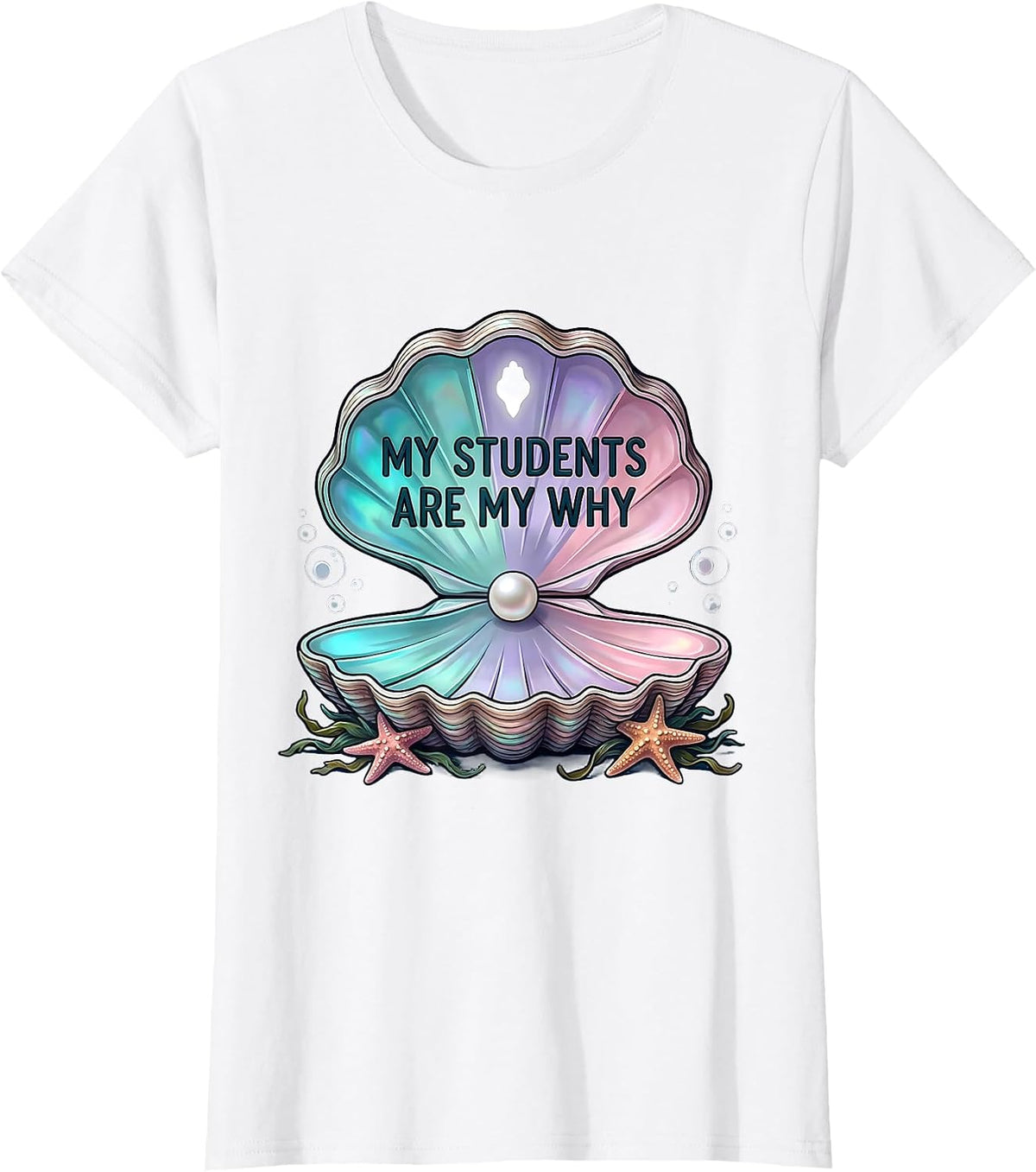My Students Are My Why Special Education Design T-Shirt - White
