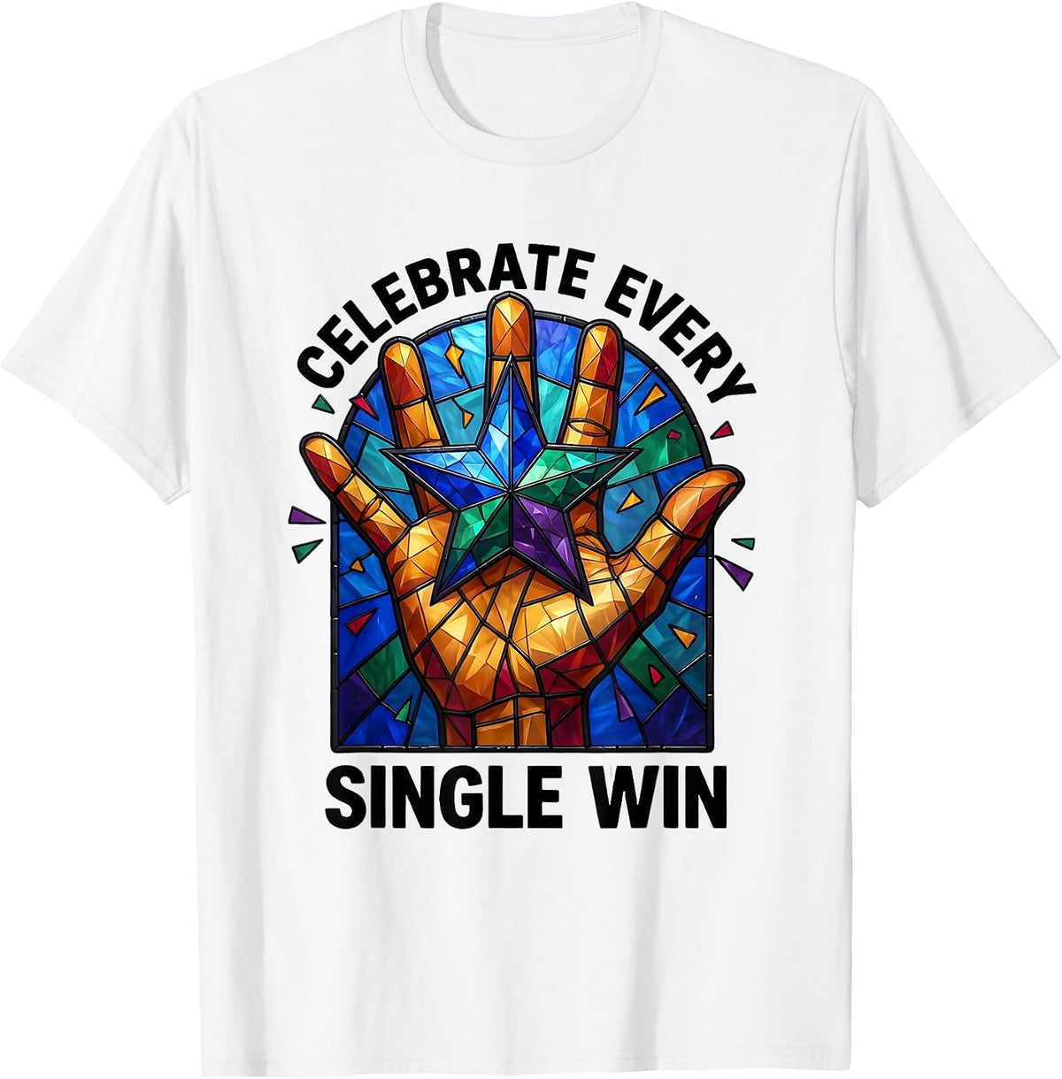 Men's Celebrate Every Single Win Special Education Teacher T-Shirt - White