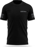 13Fifty Constable Training Cotton Blend Tee - Black Gray