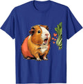 Two-Tone Guinea Pig Pet Lover Cute Animal Humor T-Shirt - Royal Blue