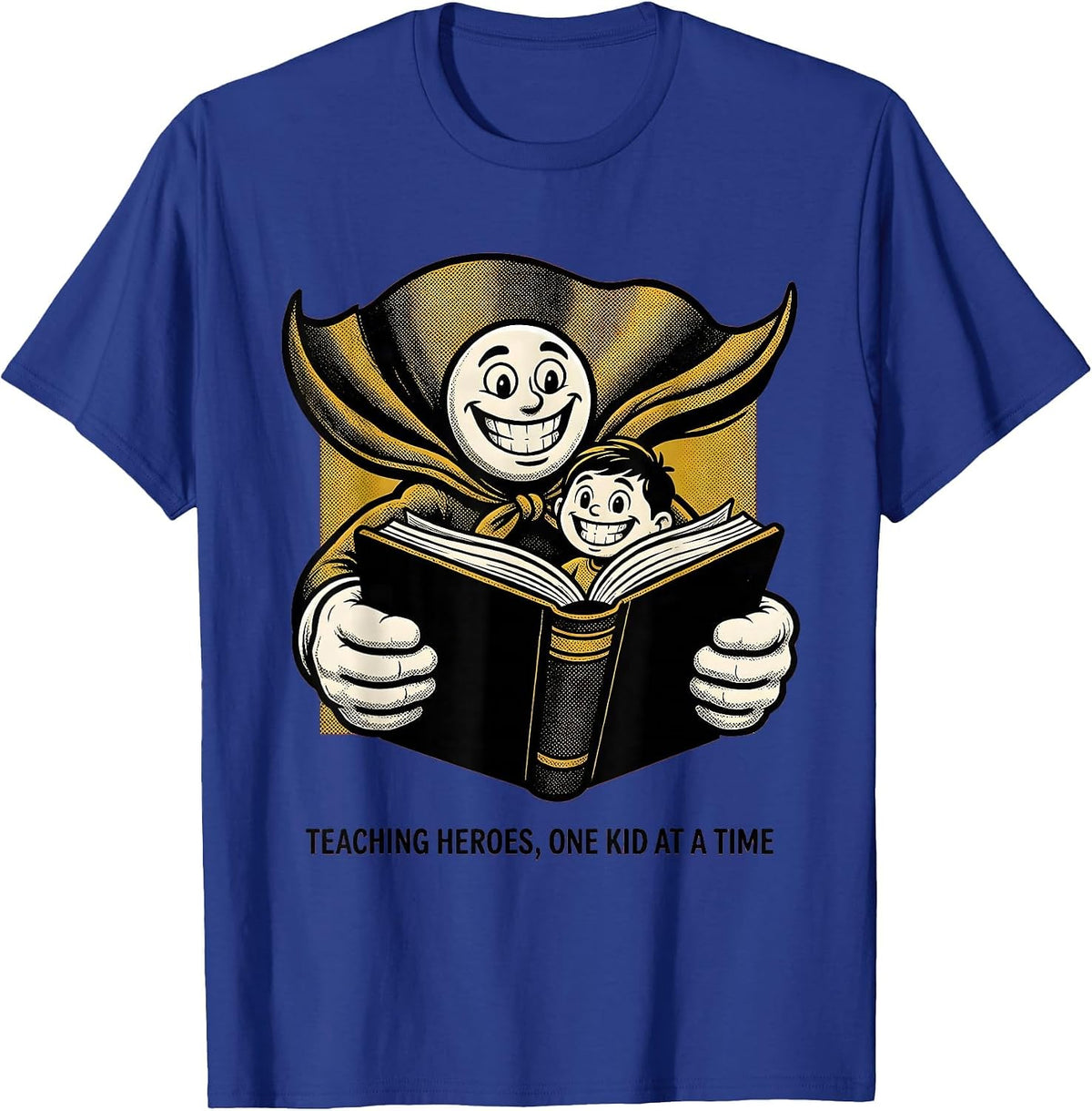 Sped Teacher Teaching Heroes One Kid At A Time T-Shirt - Royal Blue