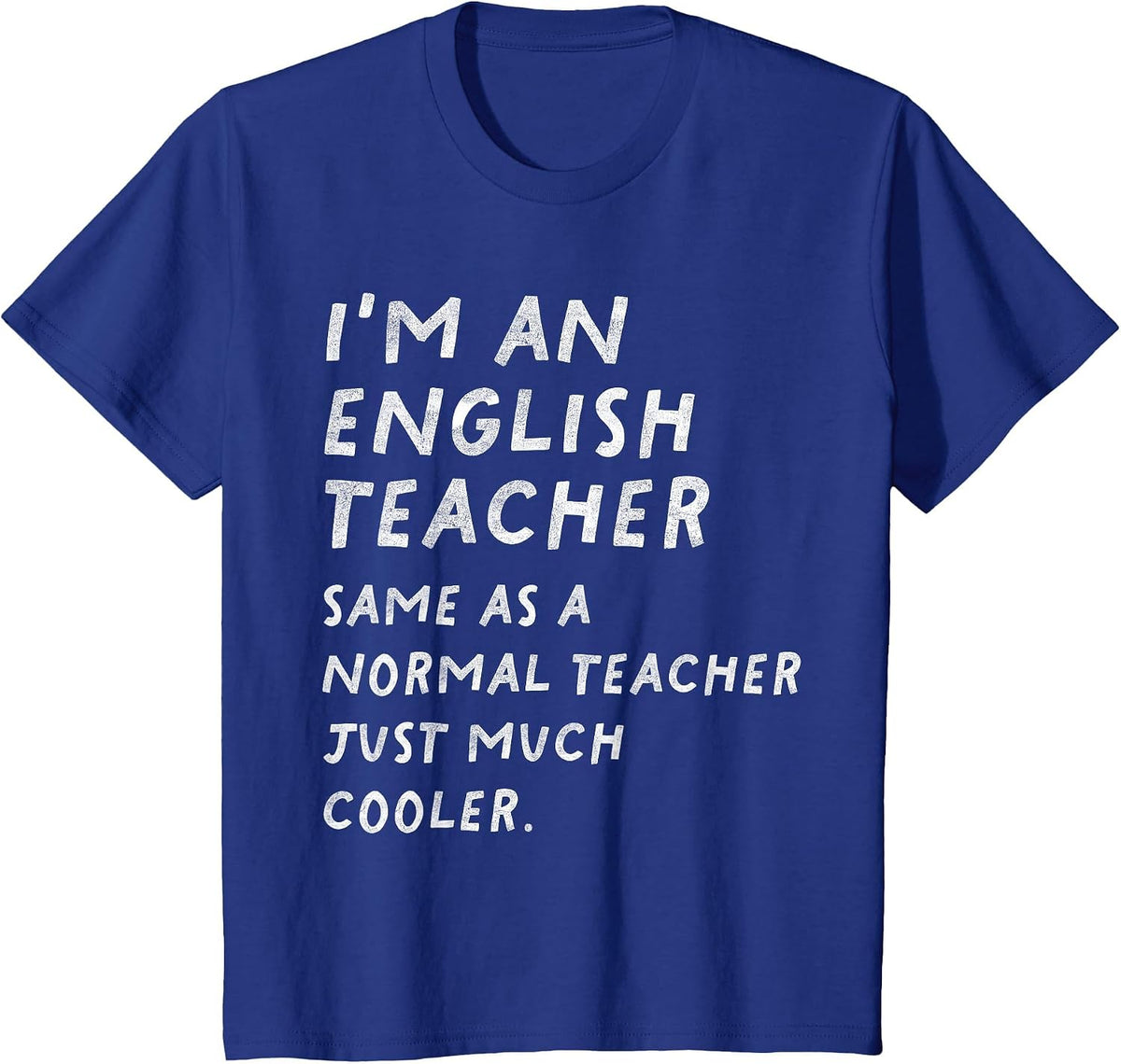 English Teacher Definition Funny T-Shirt - Royal Blue