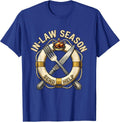 In-Law Season Send Help Funny Labor Day Design T-Shirt - Royal Blue