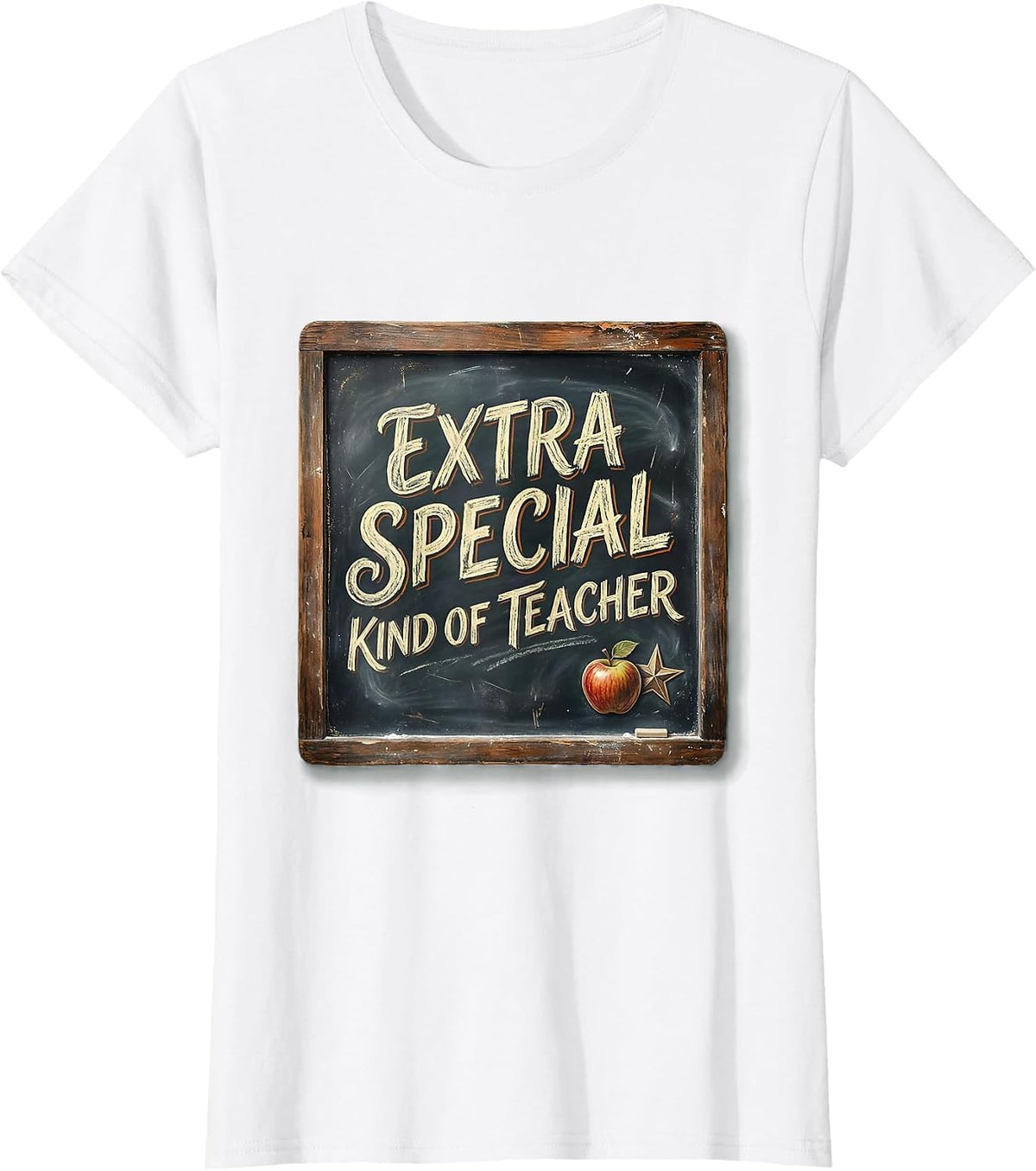 Extra Special Kind of Teacher Special Education Design T-Shirt - White