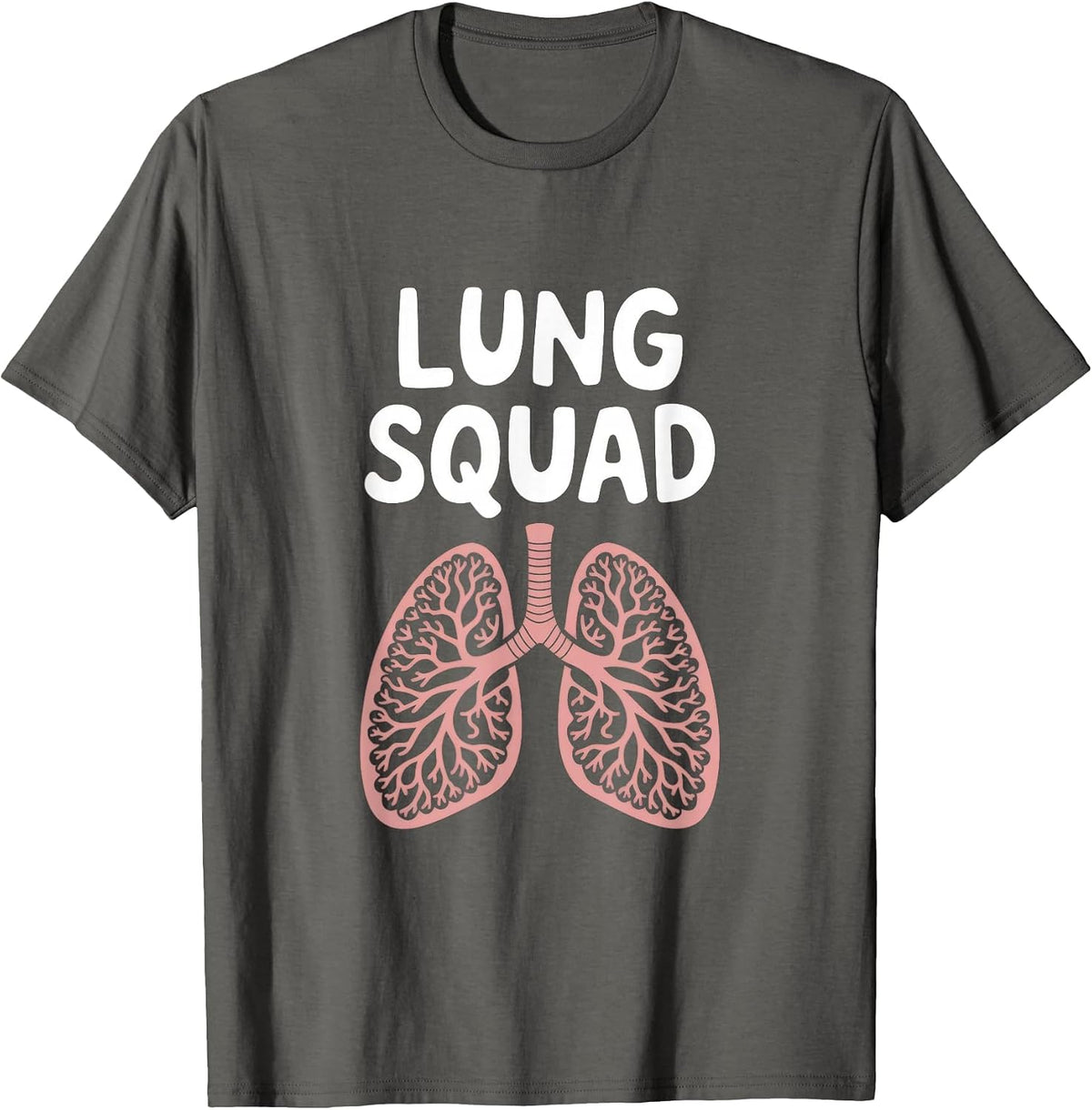 Lung Squad - Lung Squad Respiratory Therapist T-Shirt - Asphalt Grey