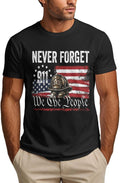 911 25th Anniversary Shirt We The People Never Forget 343 Firefighter Tribute Tshirt - As Pictured
