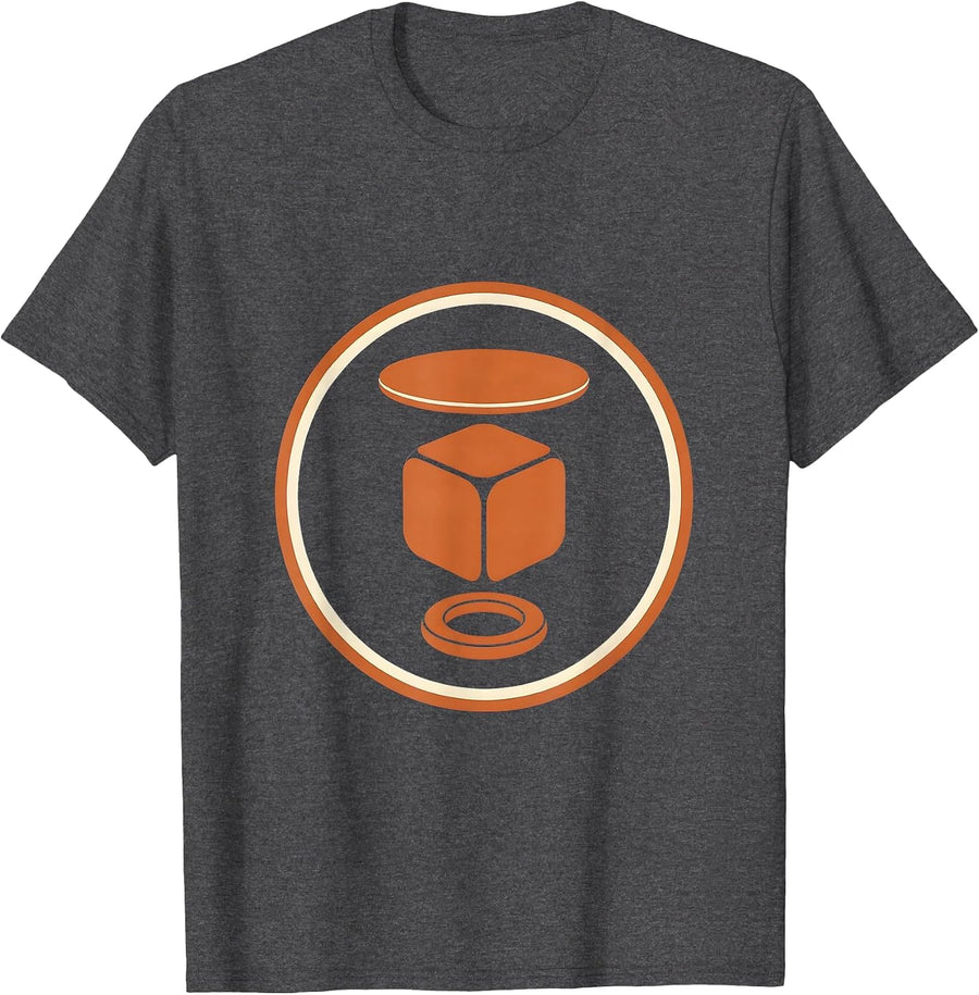 Men's Sped Teacher Sensory Fidget Tools Graphic Design T-Shirt - Dark Heather Grey