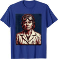 Labor Day Lab Coat Scientist Illustration T-Shirt, Men, Royal Blue, 3X-Large - As Pictured