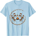 Men's Fall Camping Crew Family Matching Camp Group Squad 2026 T-Shirt - Baby Blue