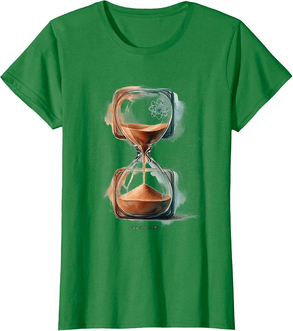 Li Fe Is Short Funny Periodic Table Chemistry Nerd Gift T-Shirt - Kelly Green