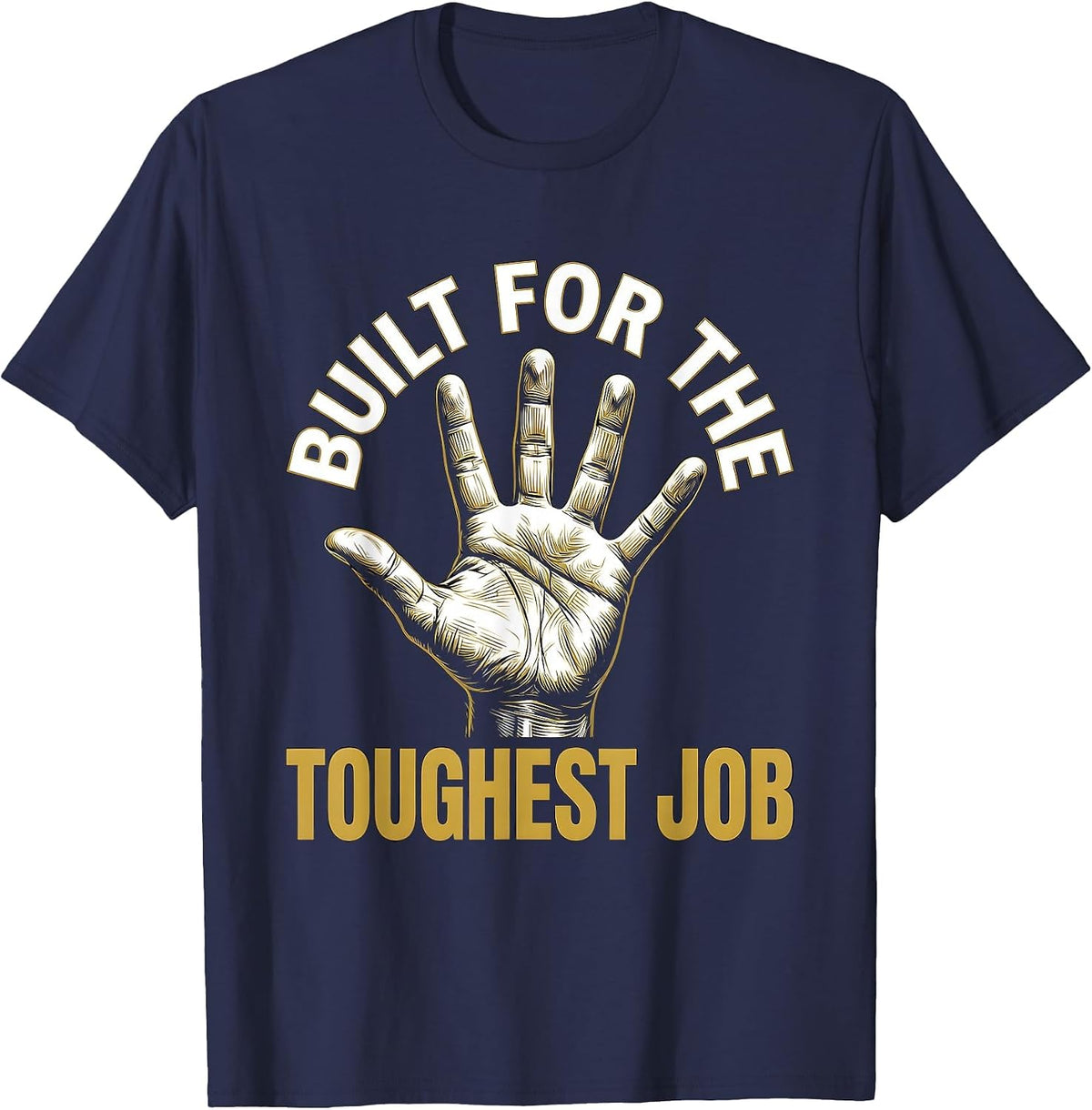 Built for the Toughest Job Special Education Teacher T-Shirt - Navy Blue