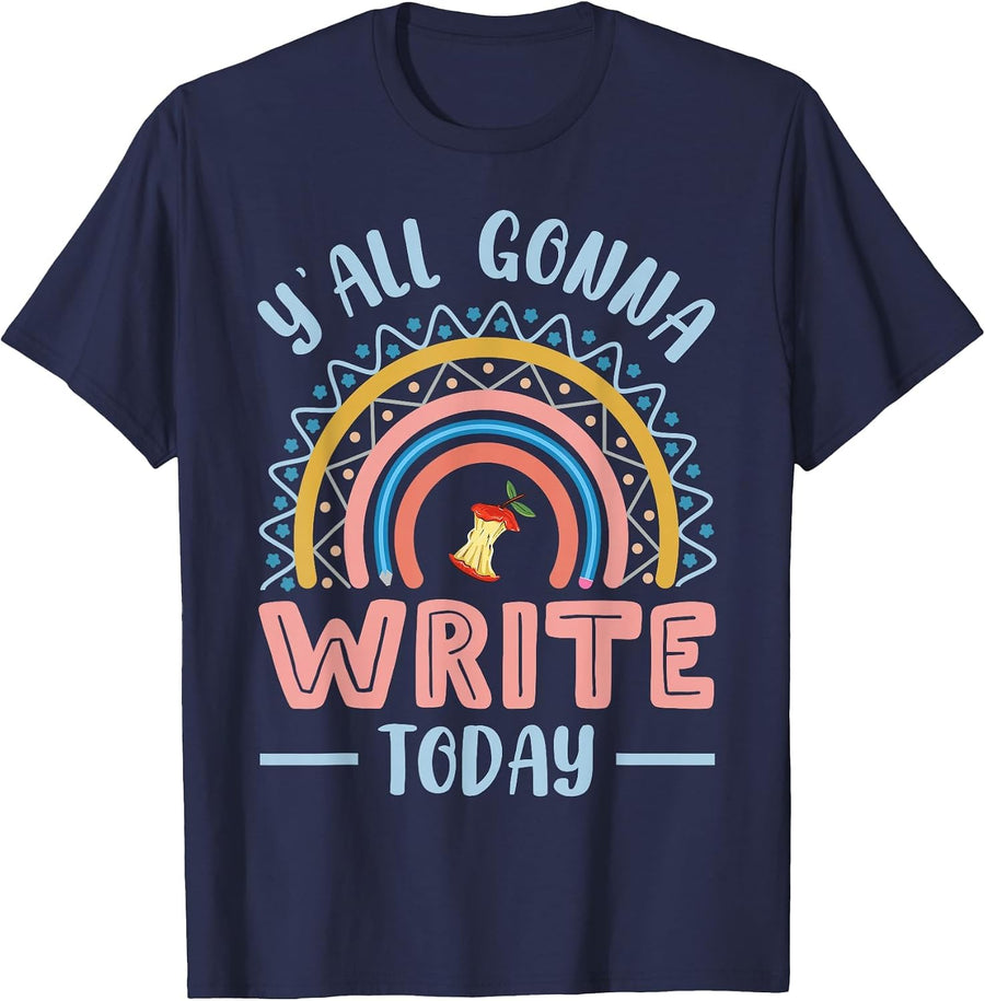 ELA English Teacher T-Shirt - Navy Blue