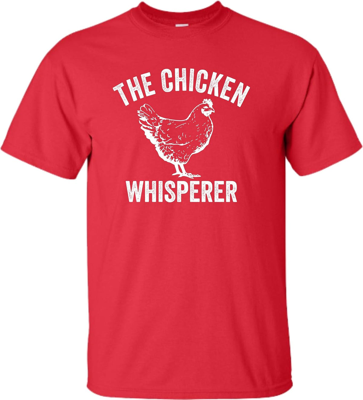Go All Out Adult The Chicken Whisperer T-Shirt - Red