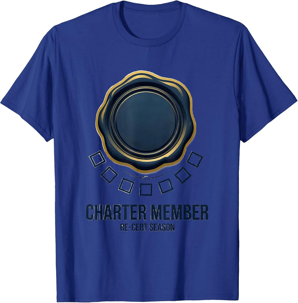 Men's Charter Member Re-Cert Season Special Education Teacher T-Shirt - Royal Blue