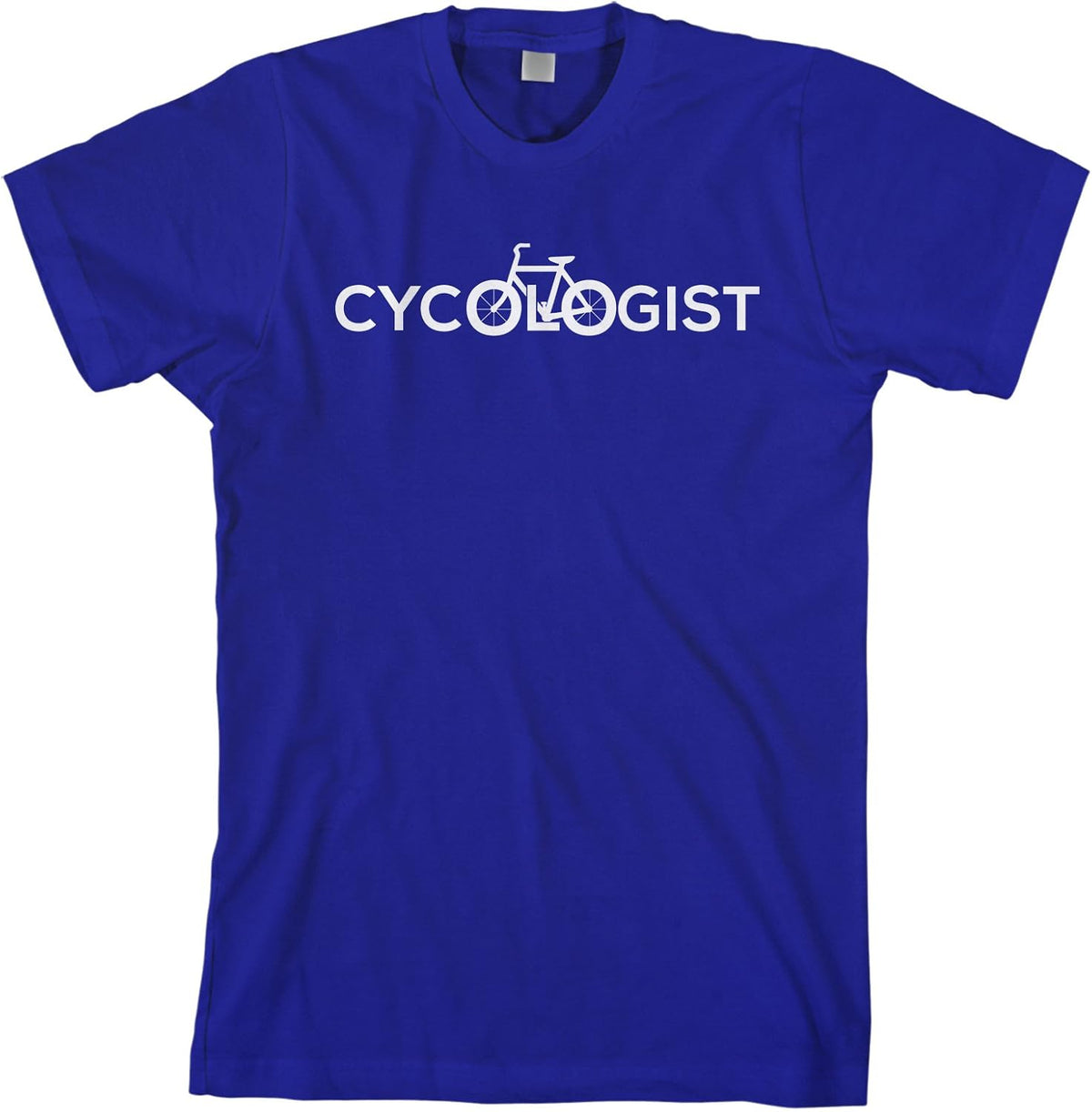 Threadrock Men's Cycologist T-Shirt - Royal Blue