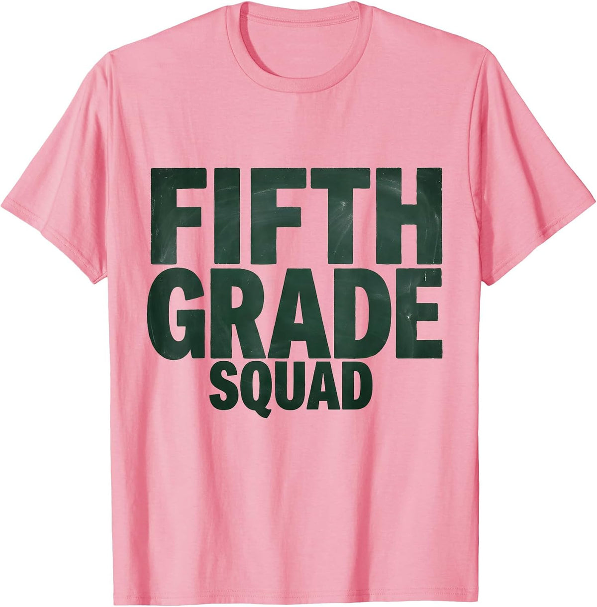 Men's Fifth Grade Squad Cute Teacher Pencil Apple Back To School T-Shirt - Pink