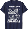 I Served My Country for My Children's Future T-Shirt - Navy Blue
