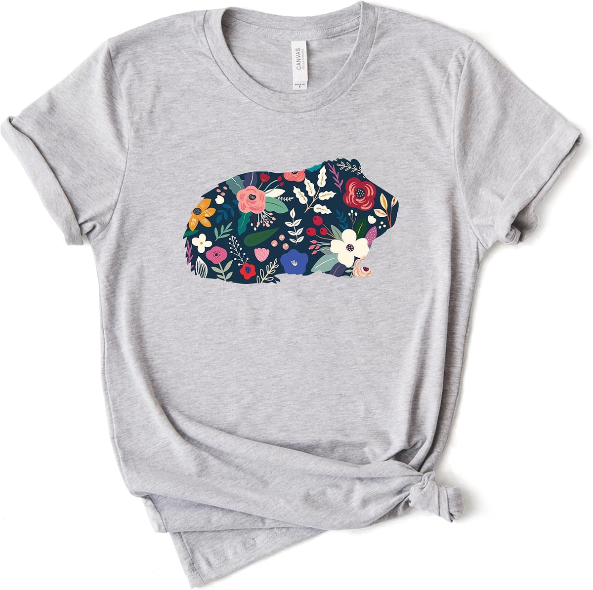Guinea Pig Shirt, Guinea Pig Gift Mom, Gift Idea, Softstyle Unisex Tee - Athletic Grey