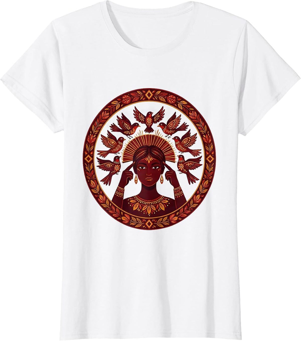 Autism Awareness Minds Set Free Flying Birds T-Shirt - White
