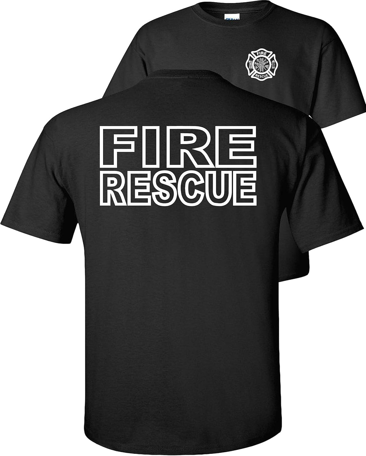 FAIR GAME Fire Rescue T-Shirt - As Pictured